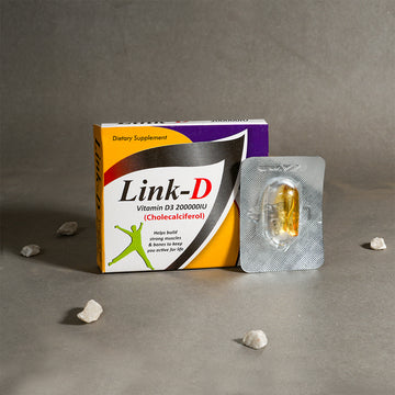 Link-D Vitamin D3 (200,000 IU) 1 Softgel